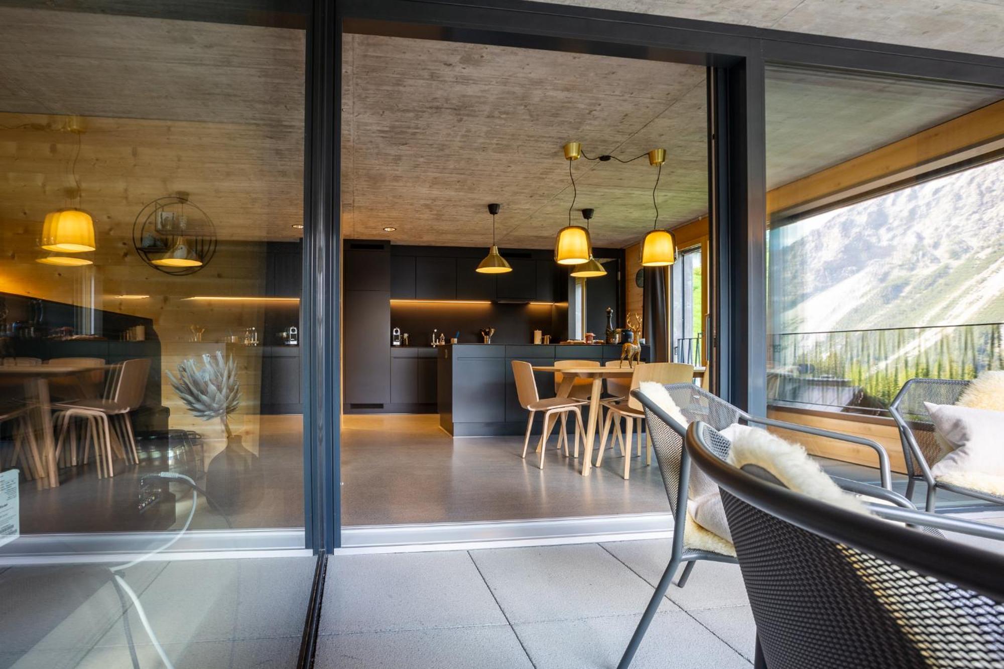 Haus Burgermeister Wohnung Aelplihorn Arosa Exteriör bild